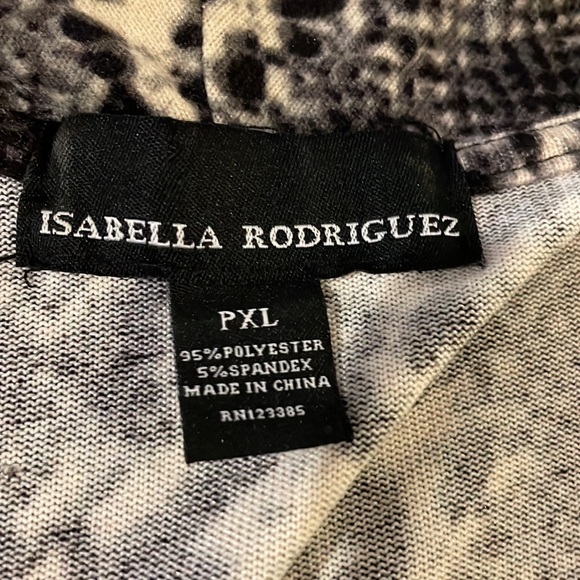Isabella Rodriguez Animal Print Bolero w/ Puffed Sleeves - Picture 7 of 7